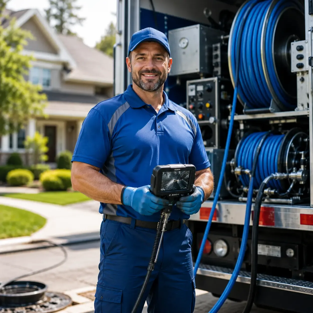 Local outdoor drain cleaning specialists in Shiloh, NJ